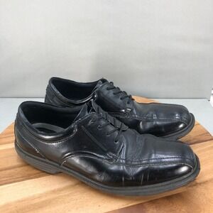 Nunn Bush Bike Toe Dress Shoes Mens 12 M Oxford Lace Up Comfort